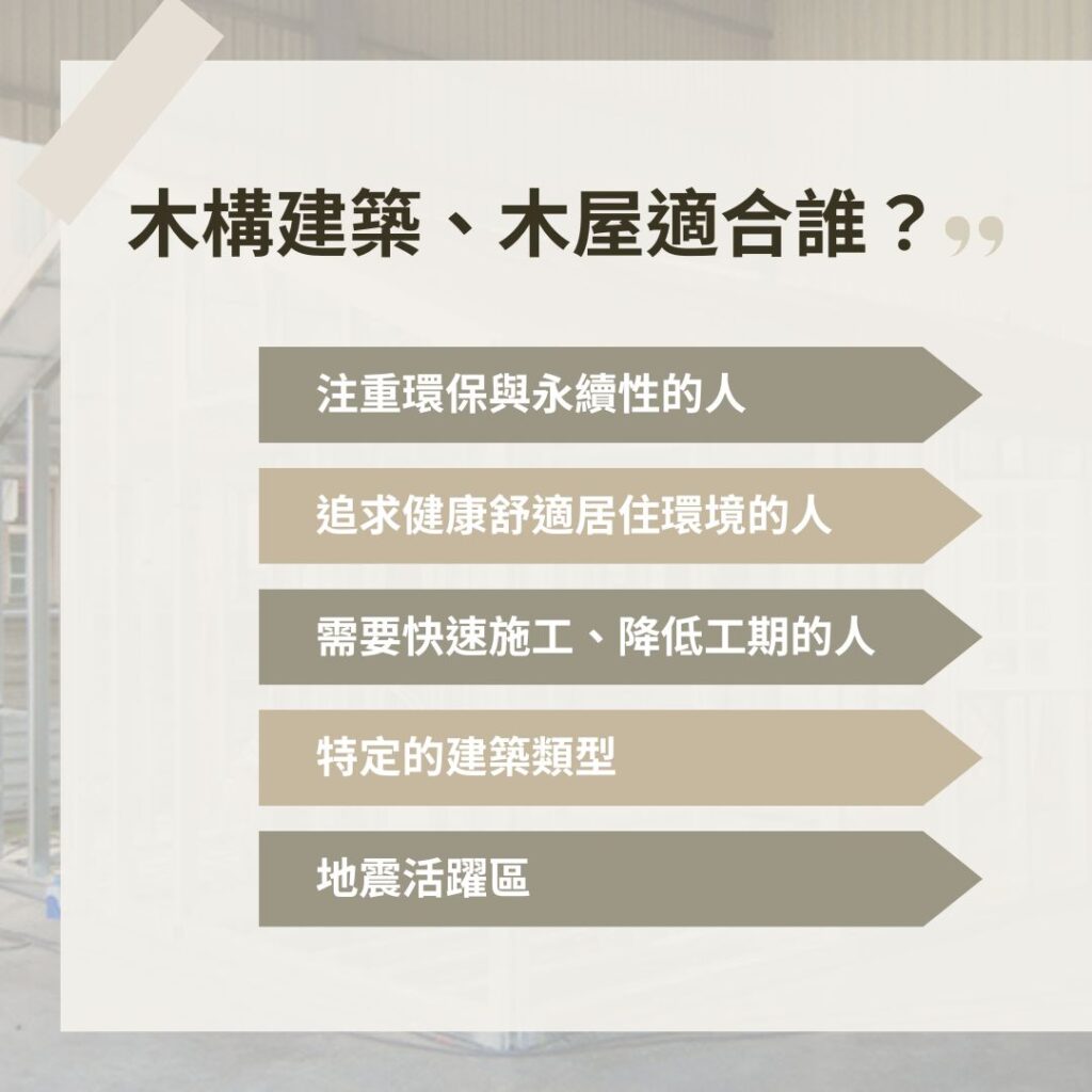 木構建築適合誰